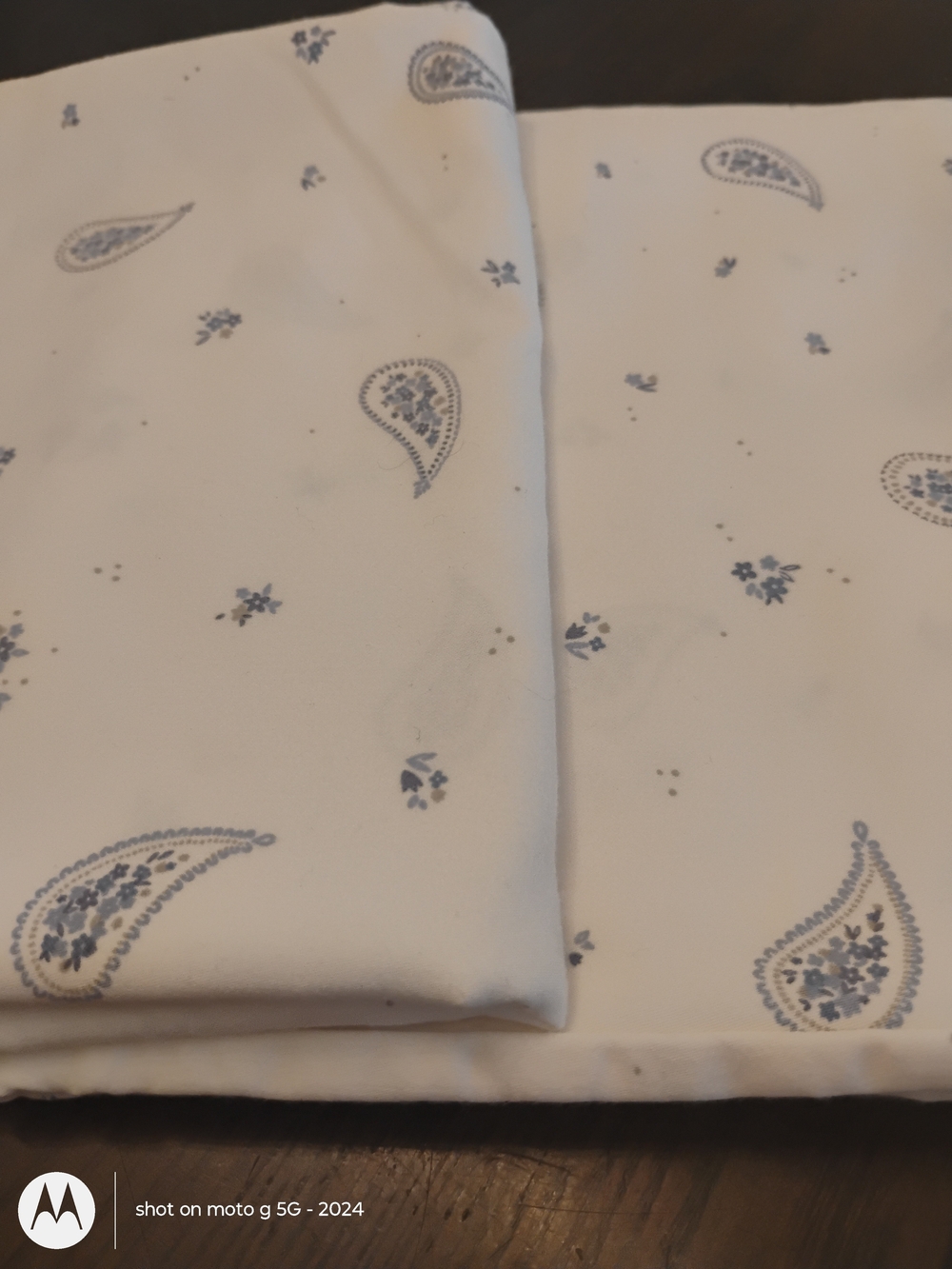 Vintage Ralph Lauren Paisley Cotton Pillowcases
